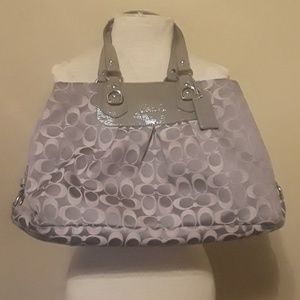 Authentic Grey Large Coach F18450